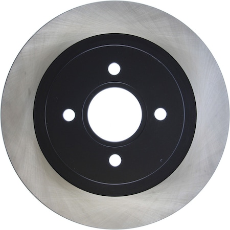 Centric Parts Premium High Carbon Alloy Brake Rotor, 125.61074 125.61074